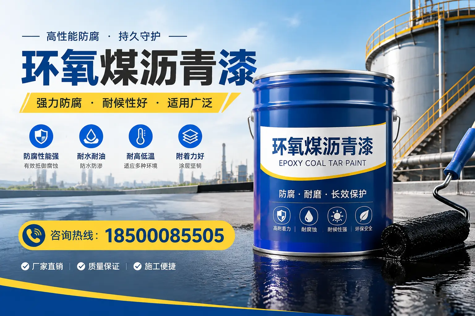环氧煤沥青漆的储存与运输注意事项，安泽企业须知